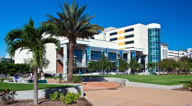 USF St. Pete Student Center View 1